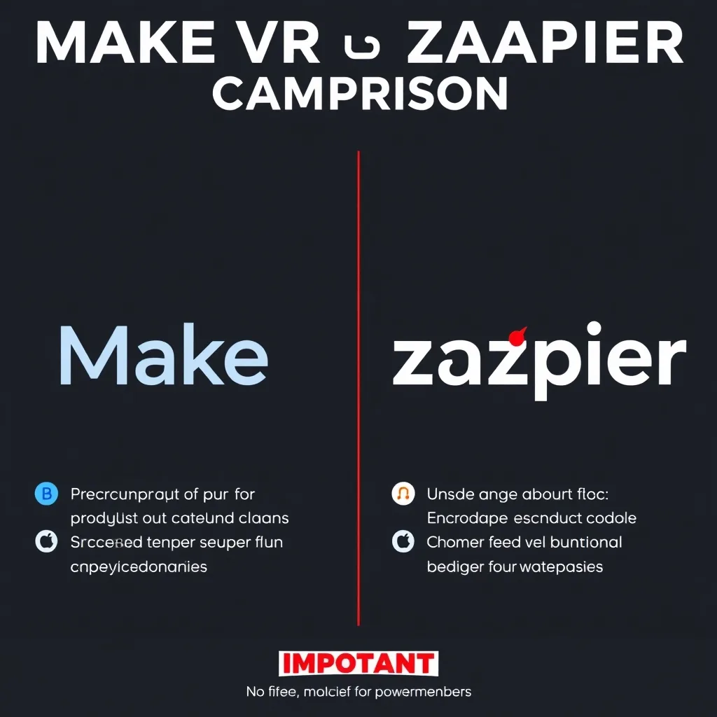 Make vs Zapier: A Head-to-Head Comparison